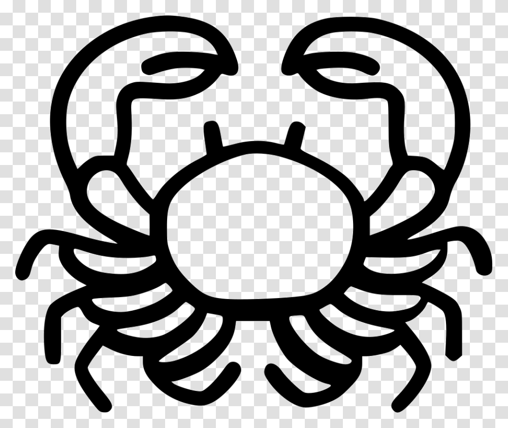 Circle, Crab, Seafood, Sea Life, Animal Transparent Png