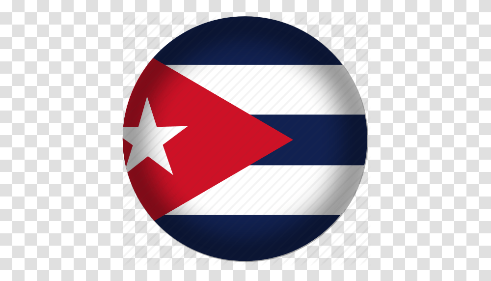 Circle Cuba Flag World Icon, American Flag, Logo, Trademark Transparent Png