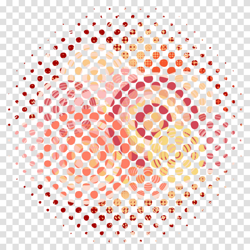 Circle Dot Overlay, Pattern, Texture, Rug, Fractal Transparent Png