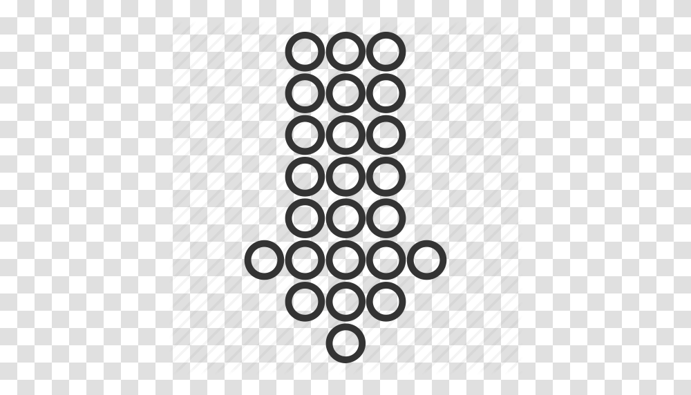 Circle Dots Cursor Download Guardar Pointer Pointing Arrow, Rug, Spiral, Coil Transparent Png