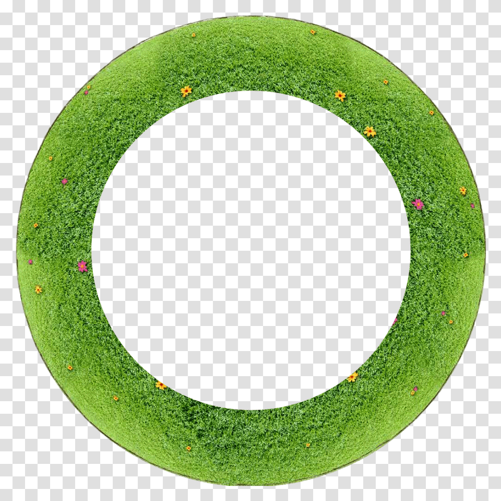 Circle Download Circle, Green, Rug, Plant Transparent Png
