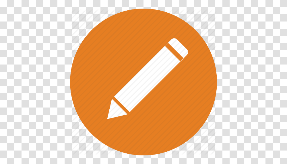 Circle Edit Learn Math Pencil School Study Subject Icon, Tape Transparent Png