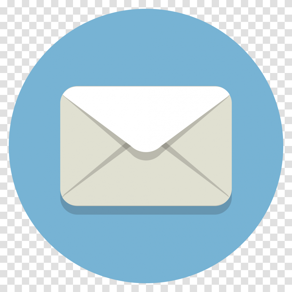Circle Email Round Icon, Envelope, Airmail Transparent Png