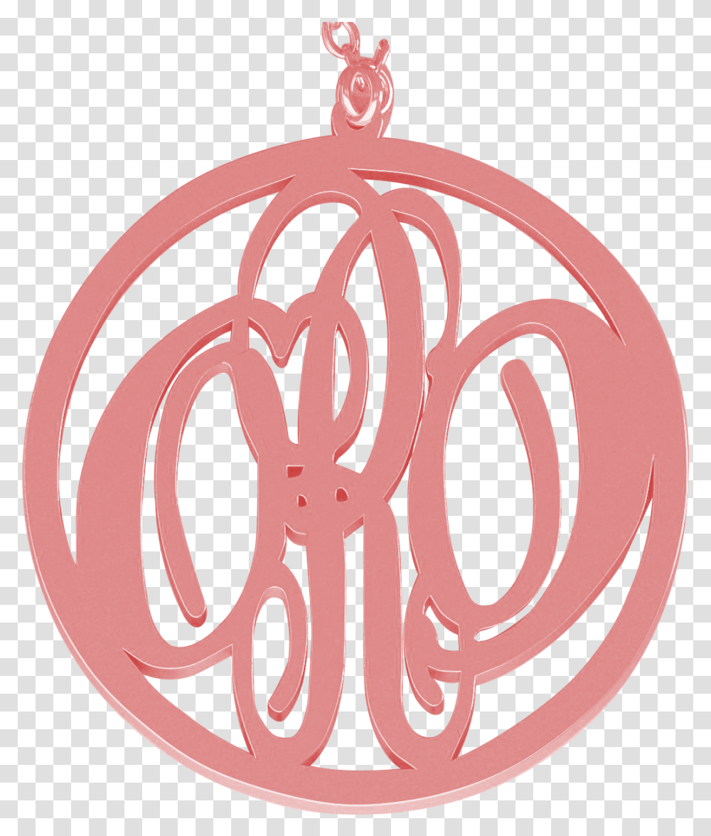 Circle Encased Personalized Monogram Name, Ornament, Logo, Trademark Transparent Png