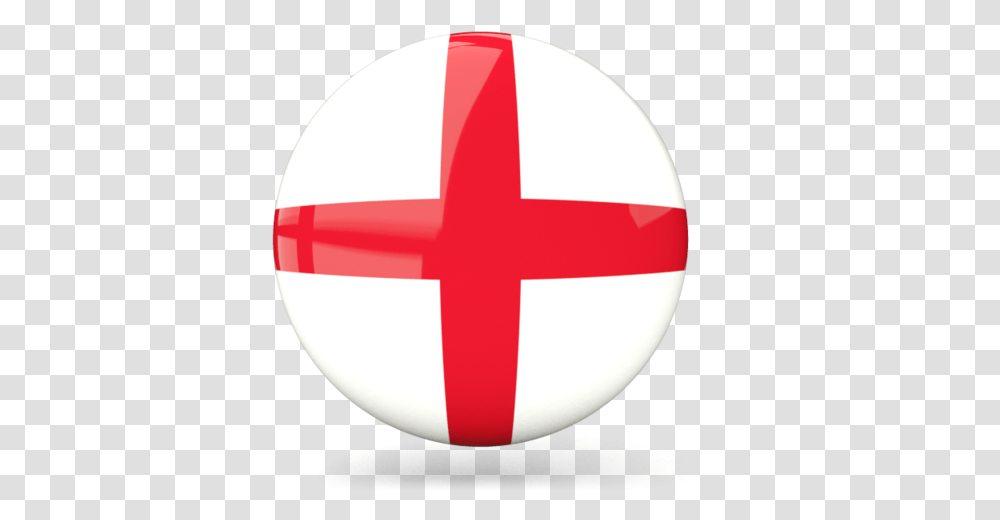 Circle England Flag Graduate Study In The Uk Info England Round Flag, Logo, Symbol, Trademark, Red Cross Transparent Png
