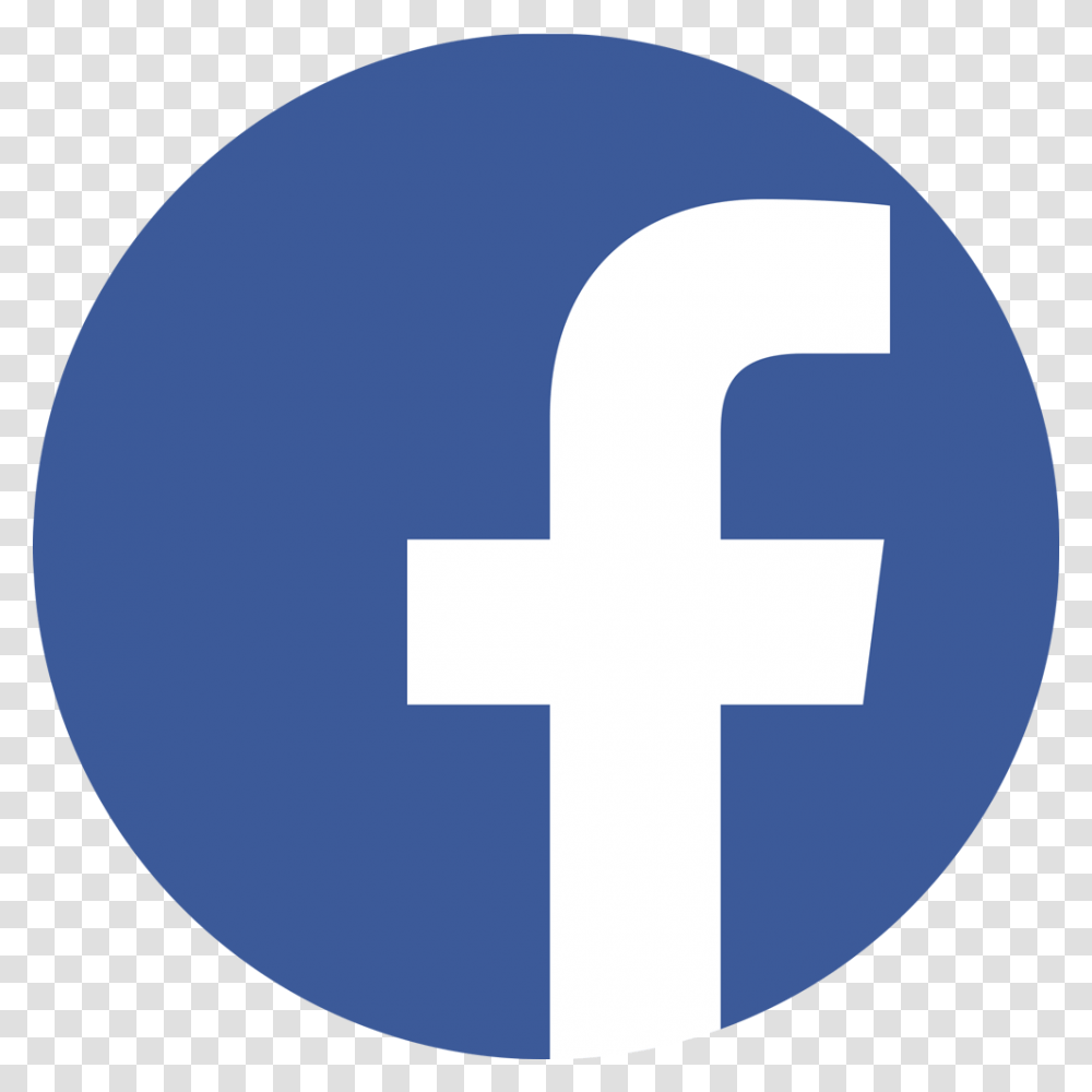 Circle Facebook Button, Cross, Word, Logo Transparent Png