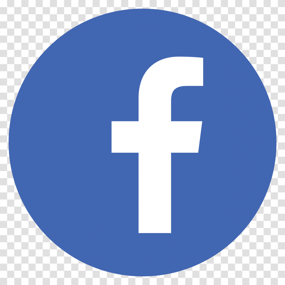 Circle Facebook Icon Facebook Icon For Gmail Signature, First Aid, Word, Logo, Symbol Transparent Png
