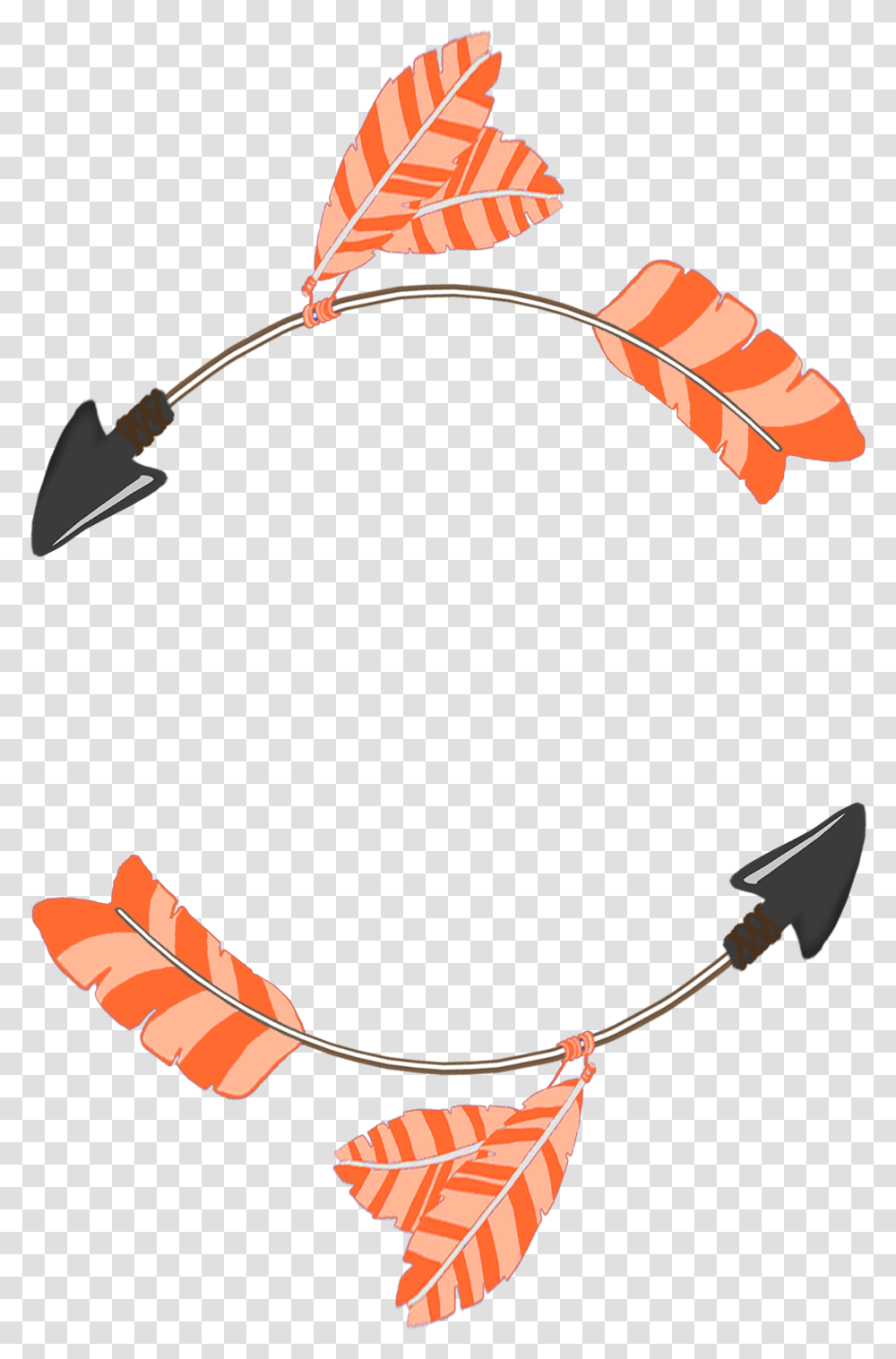 Circle Feather, Bow, Tool, Accessories, Accessory Transparent Png
