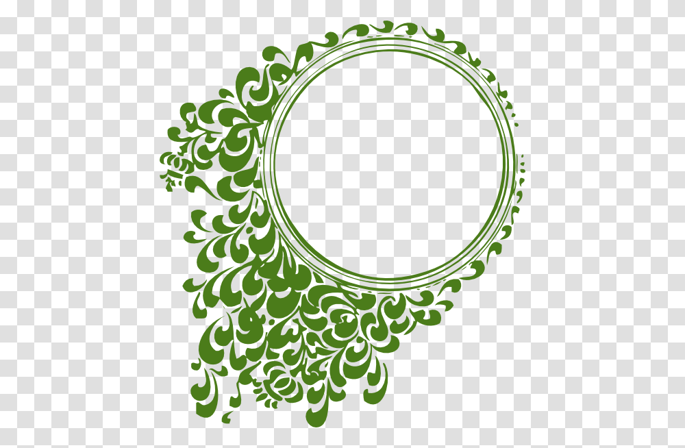 Circle Fillagree Green Clip Art, Oval, Pattern, Bracelet, Jewelry Transparent Png