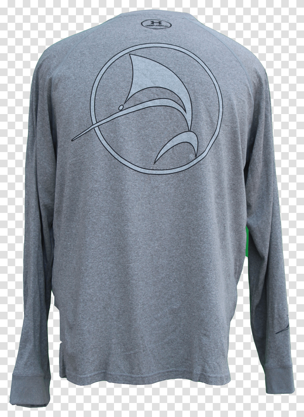 Circle Fish Under Armour Long Sleeve T Long Sleeve, Clothing, Apparel, Sweatshirt, Sweater Transparent Png