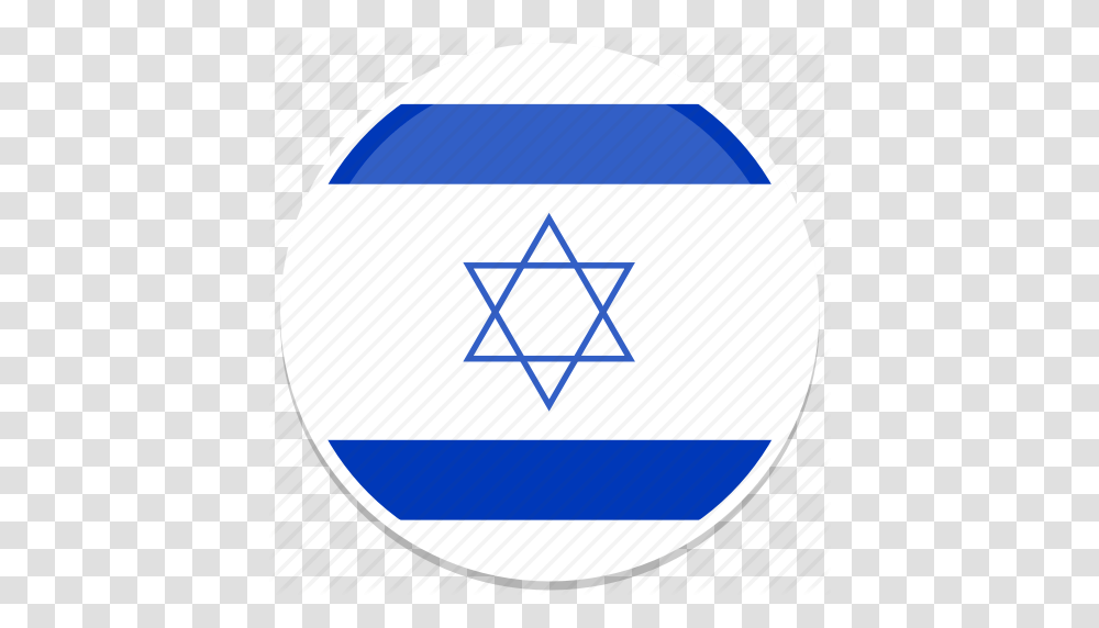 Circle Flag Flags Israel Round Icon, Star Symbol, Rug Transparent Png