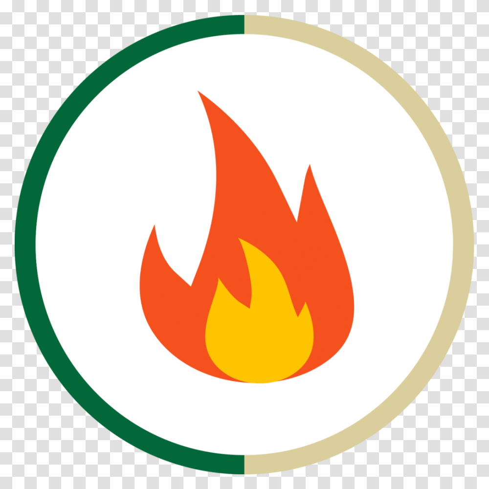 Circle, Flame, Fire, Bowl Transparent Png