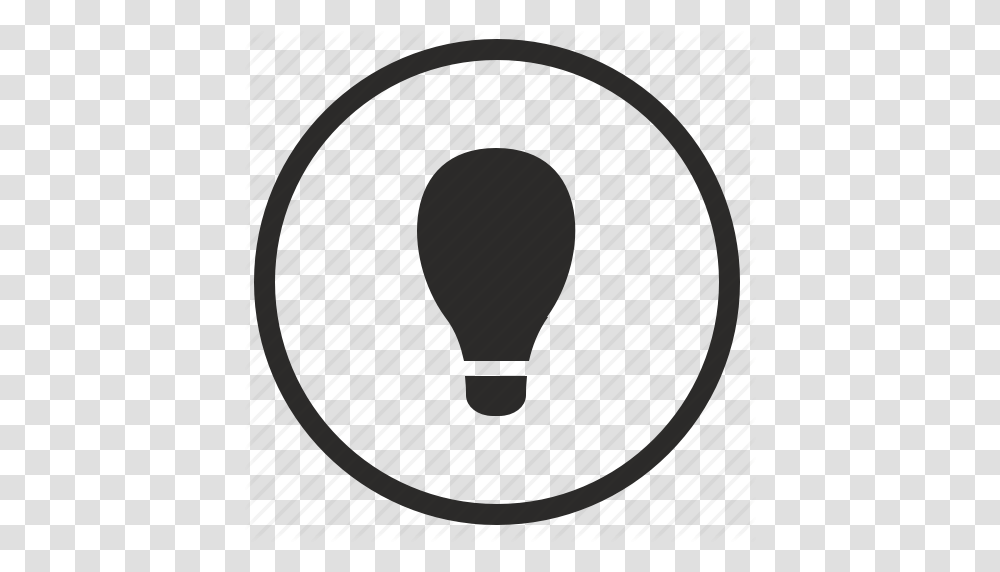 Circle Flash Idea L Light Lighting Round Icon, Hot Air Balloon, Aircraft, Vehicle, Transportation Transparent Png