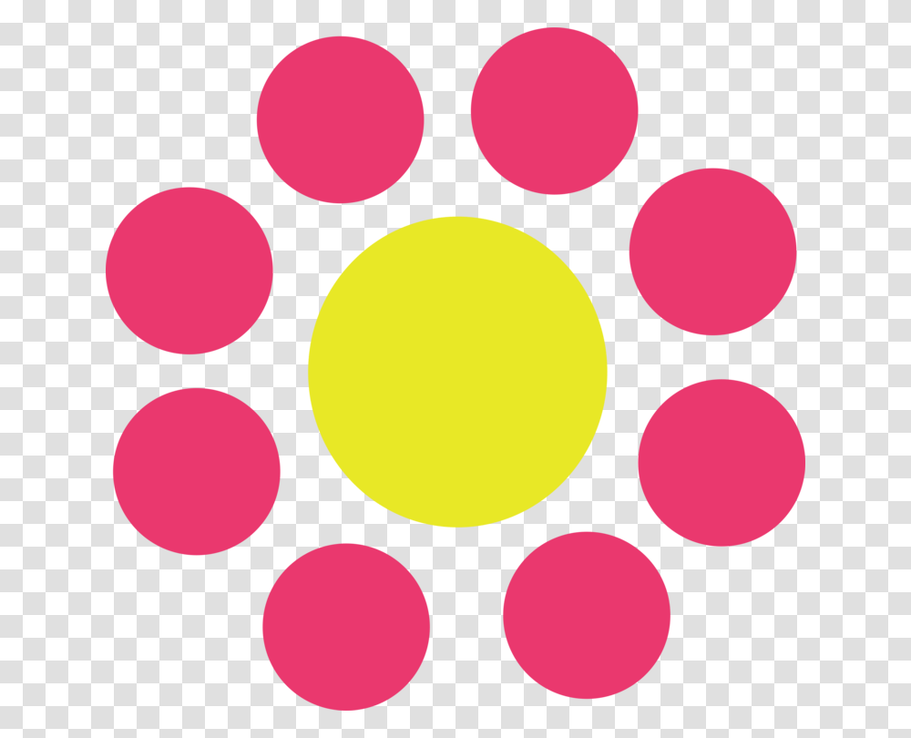 Circle Flower Computer Icons Geometry, Texture, Polka Dot, Paint Container, Palette Transparent Png