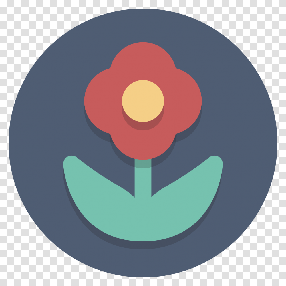 Circle Flower Icon Circle, Plant, Food, Text, Sphere Transparent Png