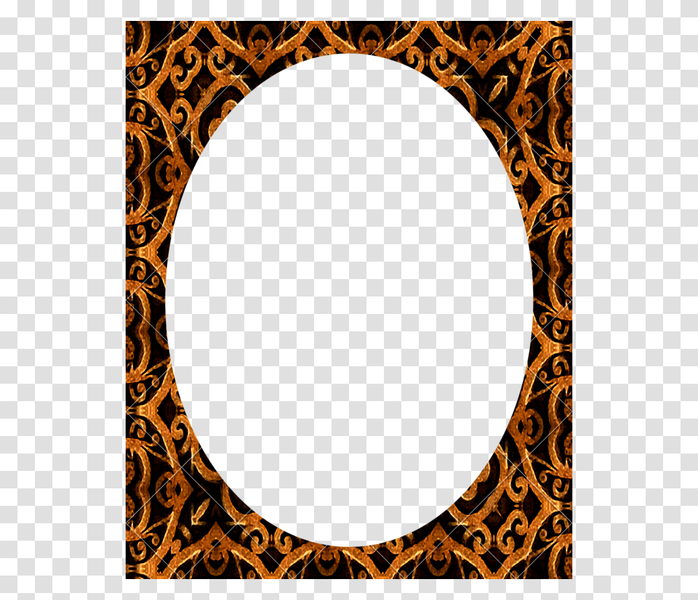 Circle Frame With Oriental Decorated Borders, Pattern, Gate, Gold, Ornament Transparent Png