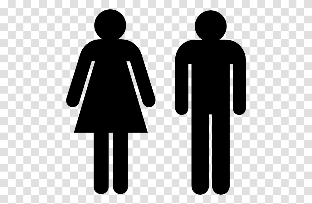 Circle Girls Bathroom Sign, Person, Human, Silhouette Transparent Png