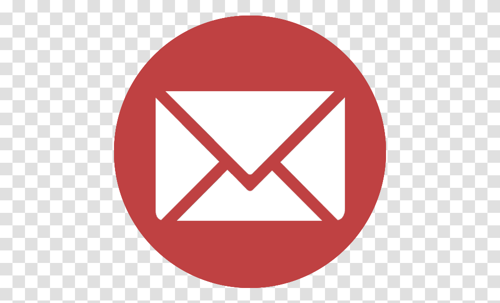 Circle Gmail Logo Email Small Logo Red, Envelope, Airmail Transparent Png