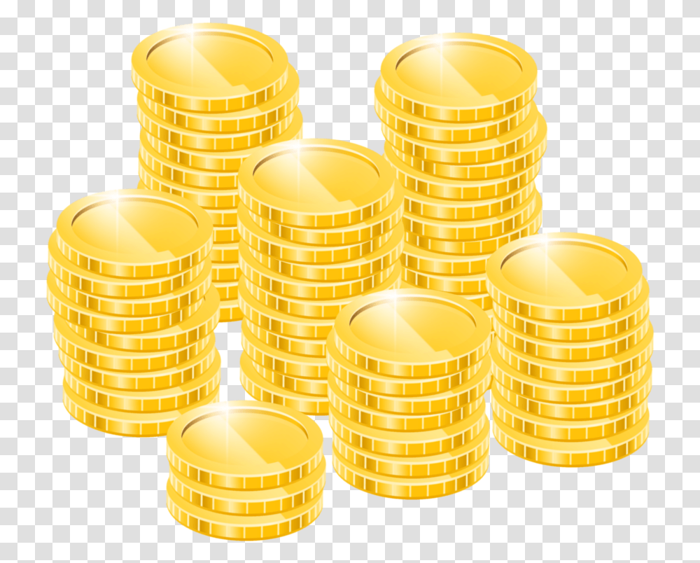 Circle, Gold, Treasure, Cylinder Transparent Png