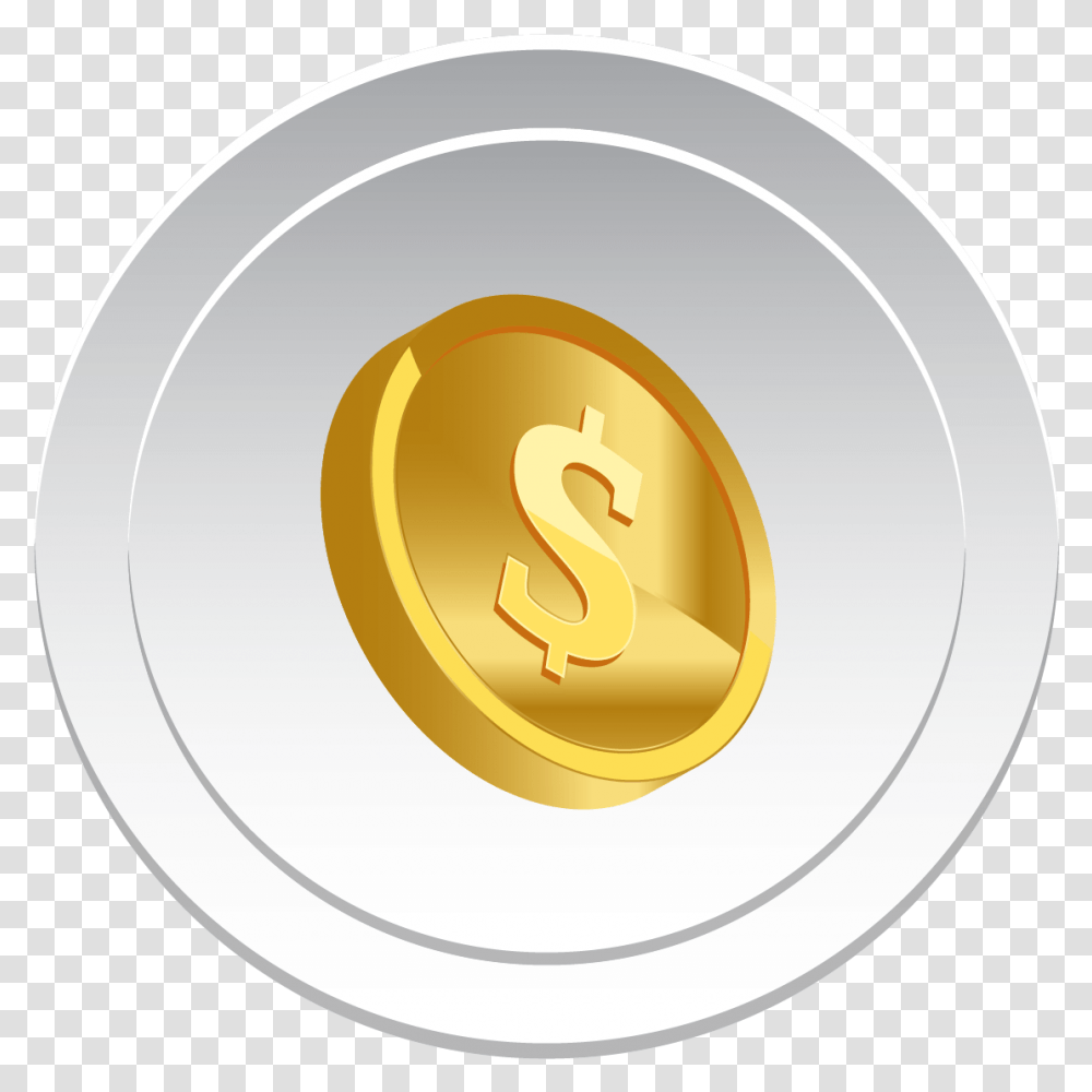 Circle, Gold, Trophy, Gold Medal, Coin Transparent Png
