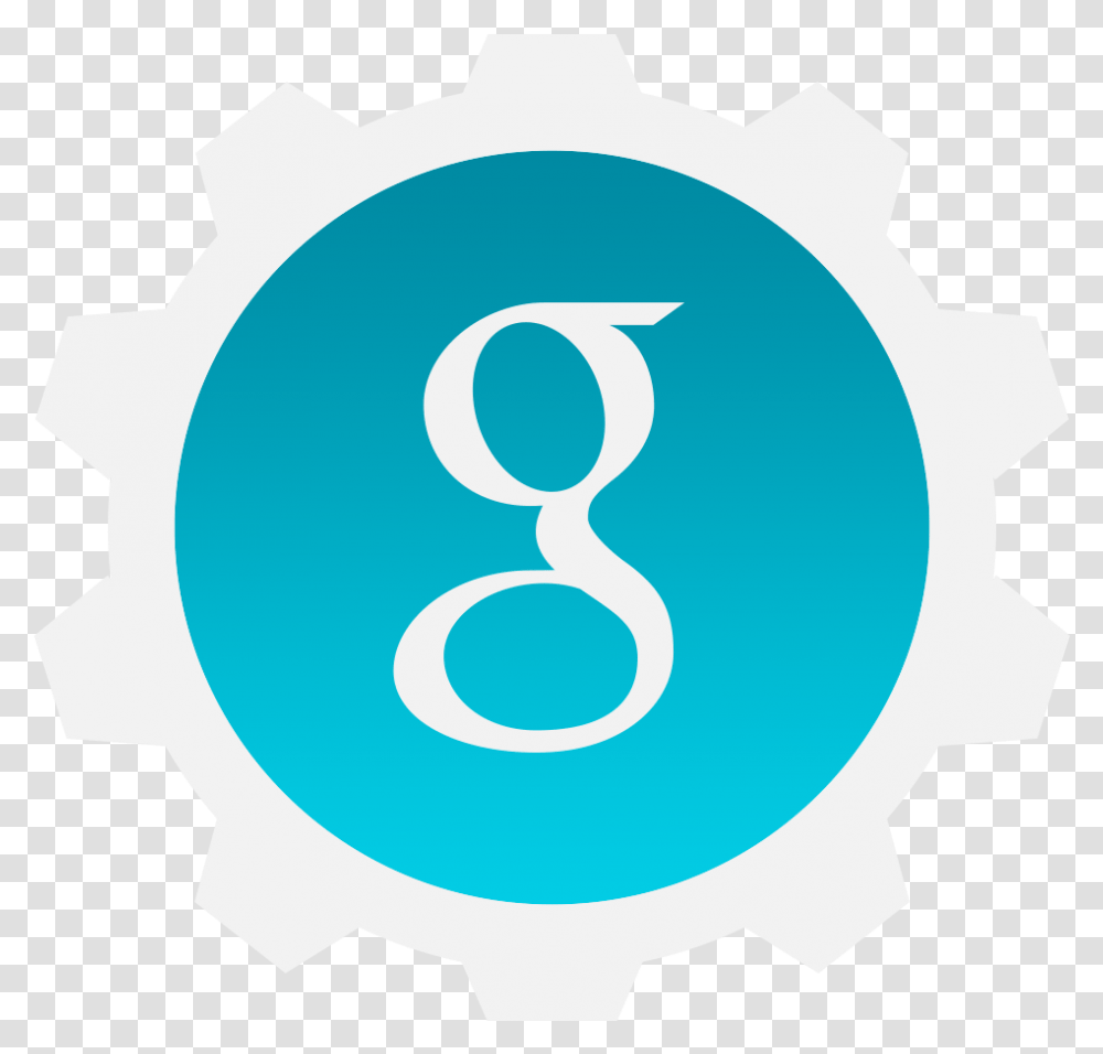 Circle Google Icon Logo, Machine, Gear, Number Transparent Png