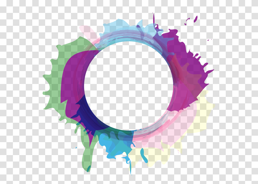 Circle Graphic Design, Purple, Hole Transparent Png