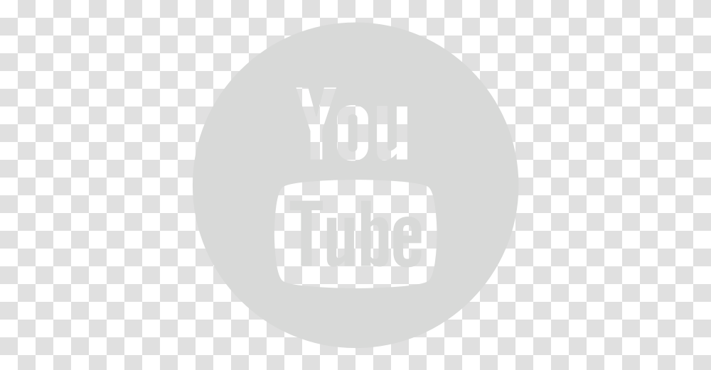 Circle Gray Youtube Icon Tonton Club Centrum, Label, Text, Word, Sticker Transparent Png