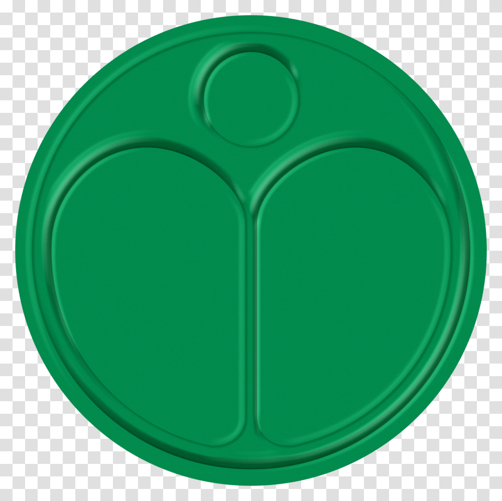 Circle Green Clipart Peace And Love, Toy, Frisbee, Dish, Meal Transparent Png