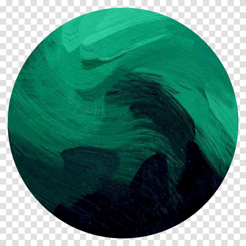 Circle Green Watercolor Circle, Sphere, Astronomy, Outer Space, Planet Transparent Png