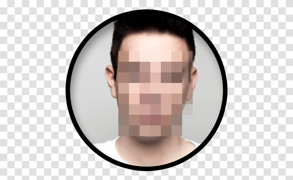 Circle, Head, Face, Person, Human Transparent Png