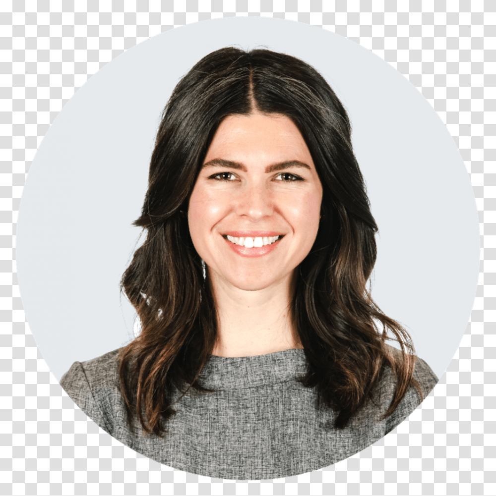 Circle Headshot Ek 2019 Rotated 01 Emily Kirsch, Face, Person, Smile, Dimples Transparent Png