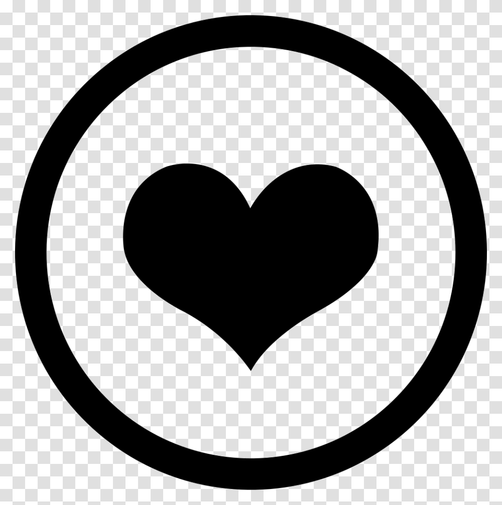 Circle Heart Icon Free Download, Stencil, Rug, Face Transparent Png