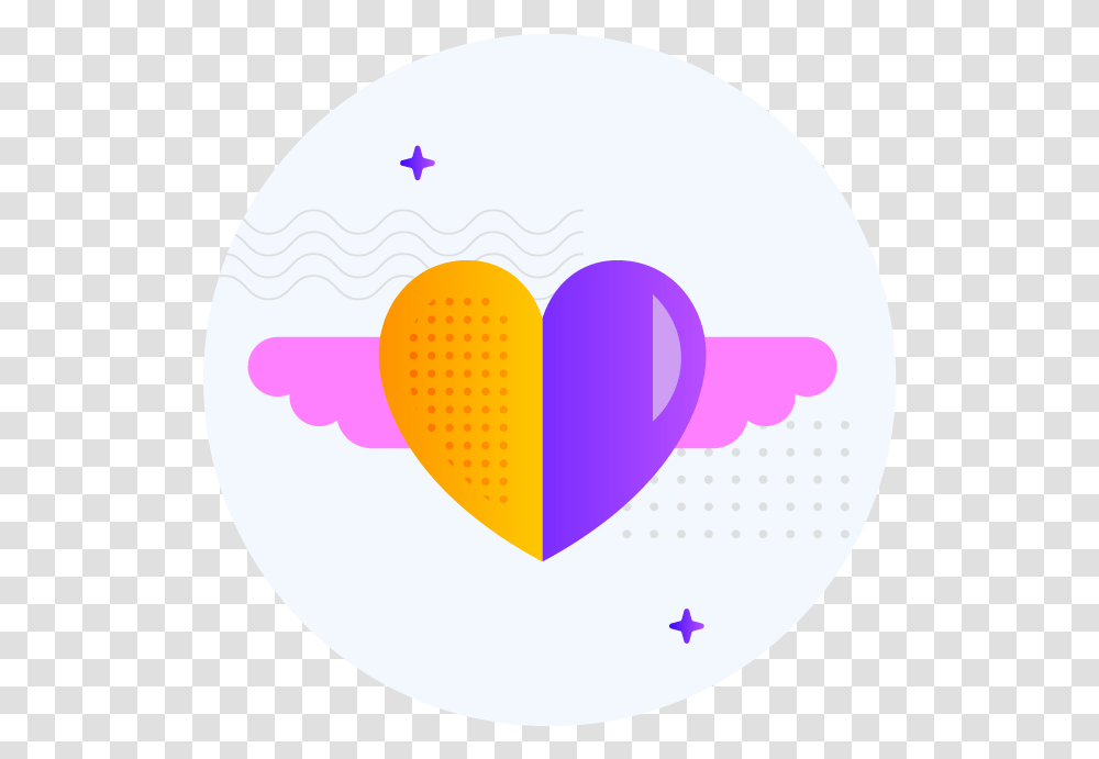 Circle, Heart, Balloon, Number Transparent Png