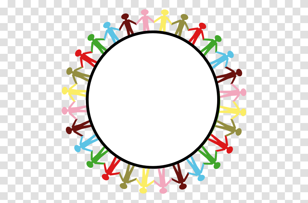 Circle Holding Hands Clip Art For Web, Oval Transparent Png