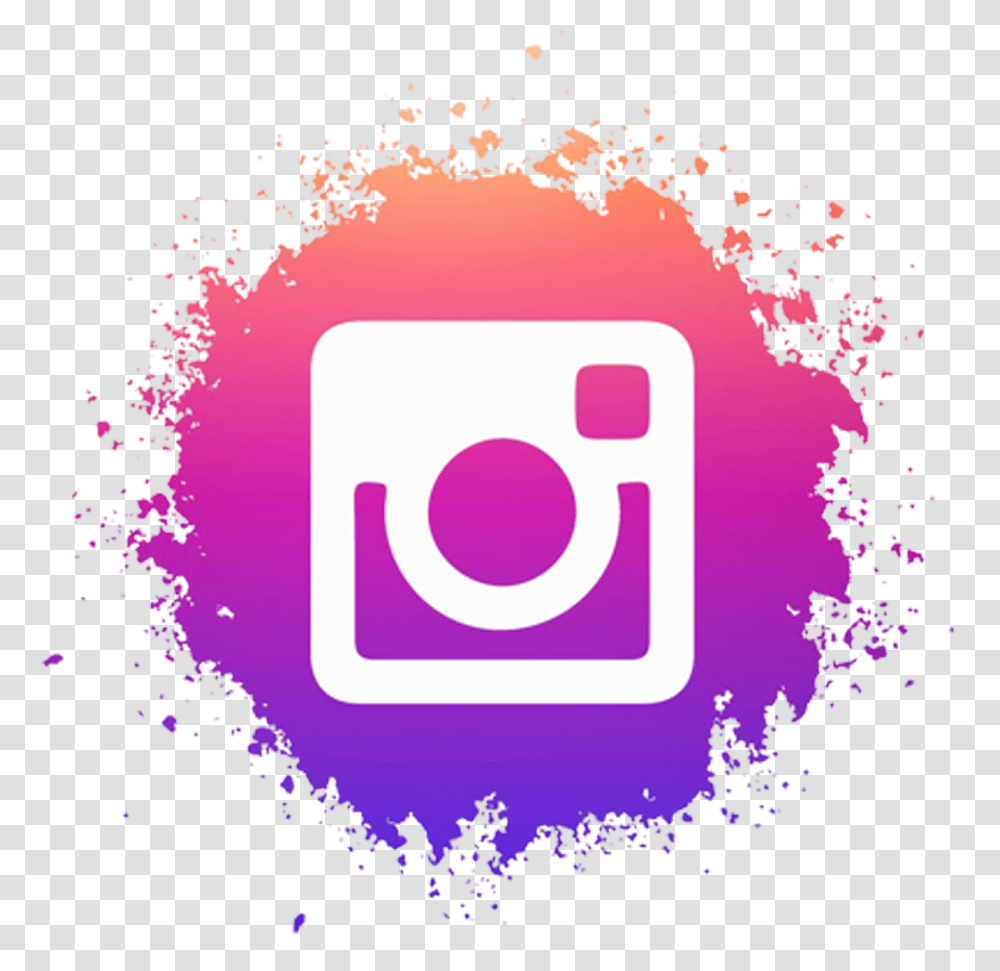 Circle Icon Instagram Logo Icon Logo Instagram, Graphics, Art, Purple, Text Transparent Png