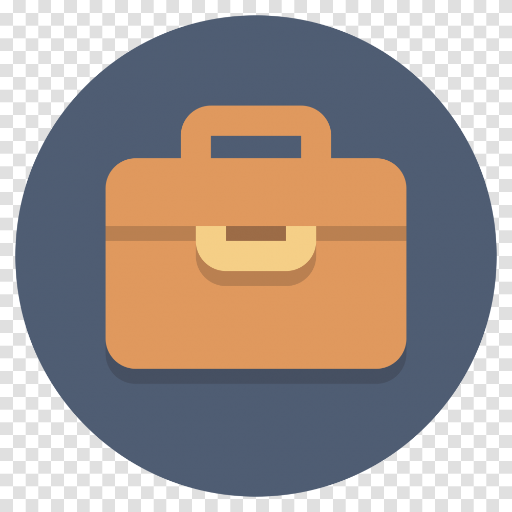 Circle Icons Briefcase, Bag Transparent Png