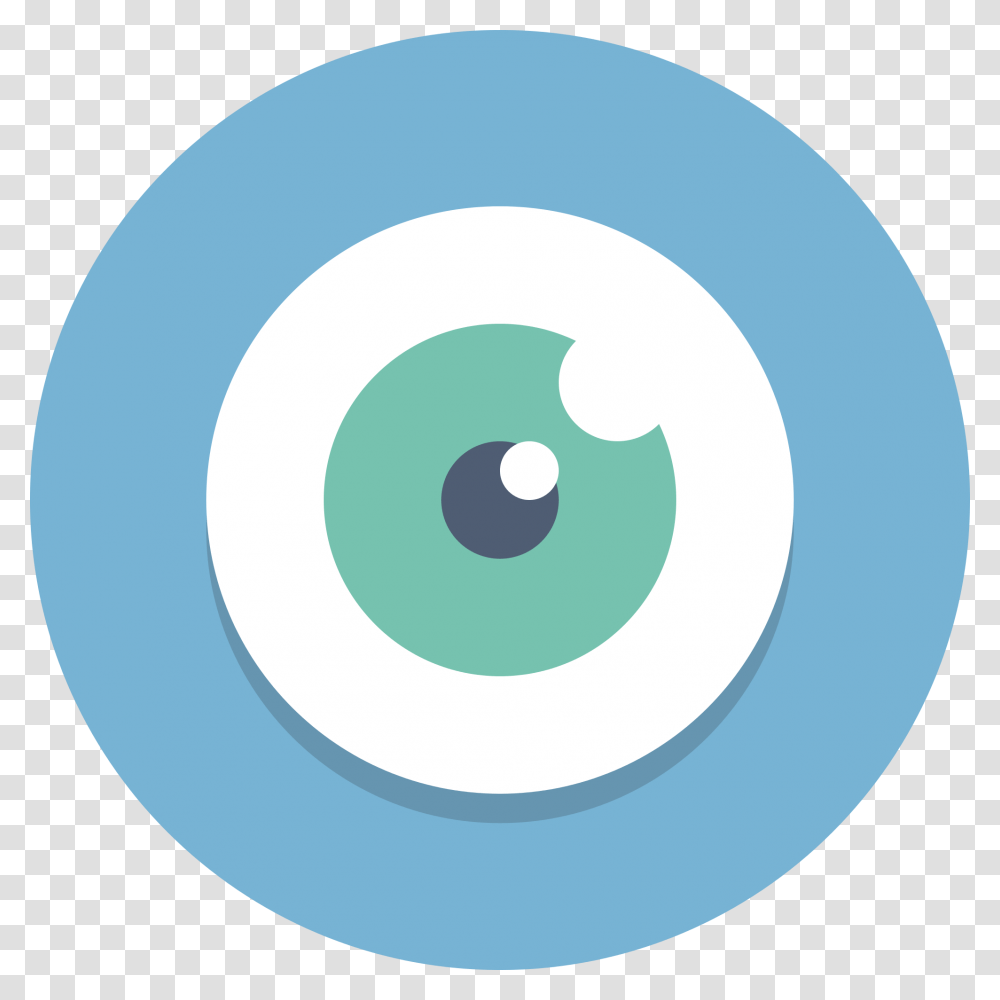 Circle Icons Eye, Electronics, Disk, Camera Lens, Frisbee Transparent Png