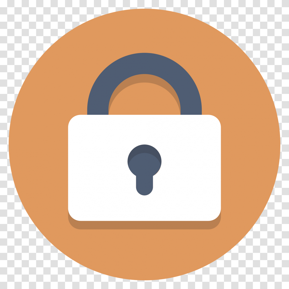 Circle Icons Locked Lock Circle Icon, Security, Key Transparent Png