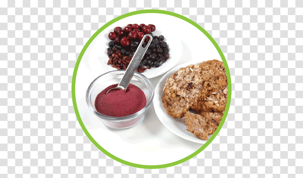 Circle Image Of Dried Berries And Other Dried Fruit Blackberry, Food, Breakfast, Plant, Blueberry Transparent Png