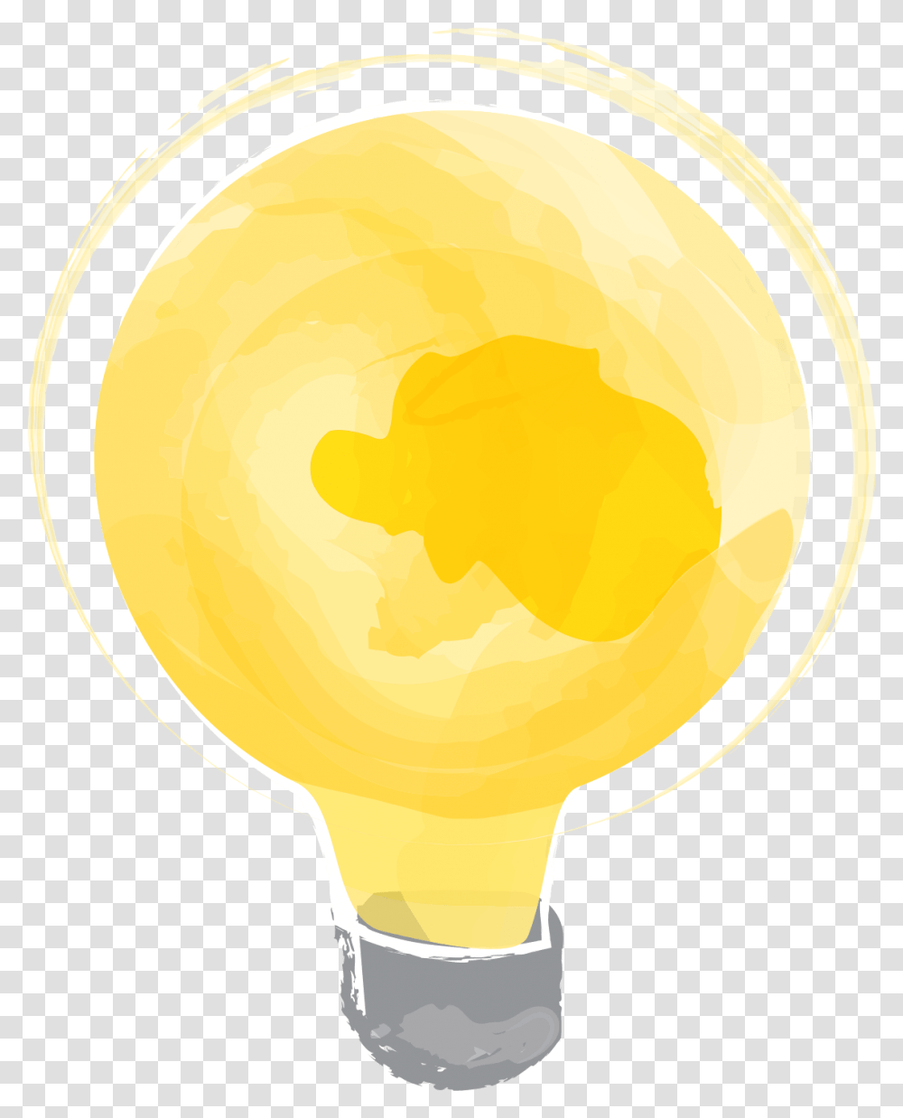 Circle, Light, Lightbulb, Gold Transparent Png