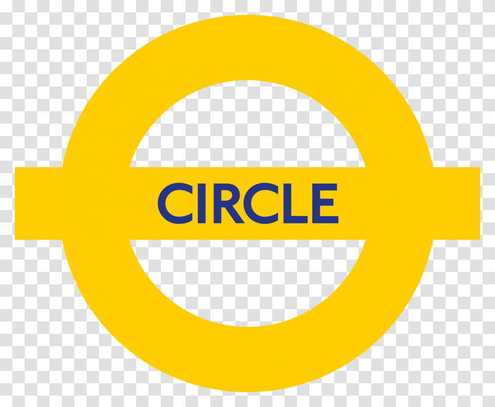 Circle Line Roundel, Label, Logo Transparent Png