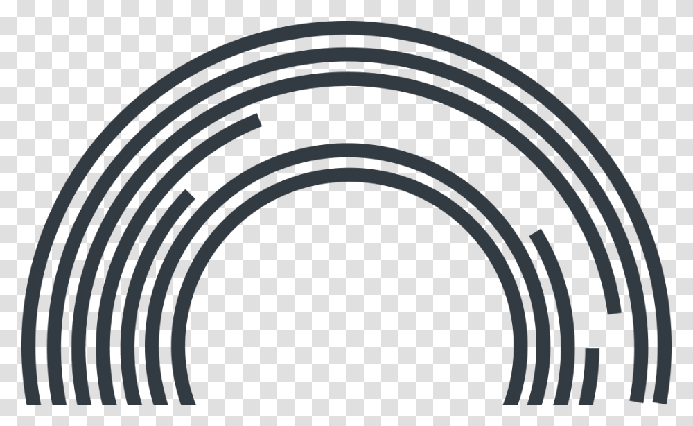 Circle Lines Half 7825e0a4 Half Circle Line, Rug, Spiral Transparent Png