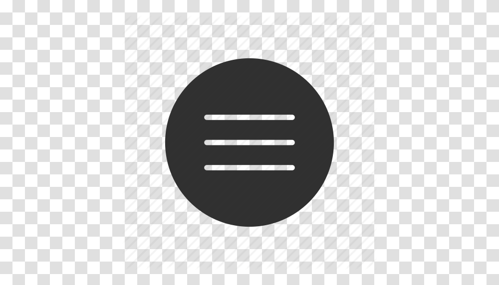Circle Lines Menu Bar Shapes Icon, Sphere, Tape, Plot Transparent Png