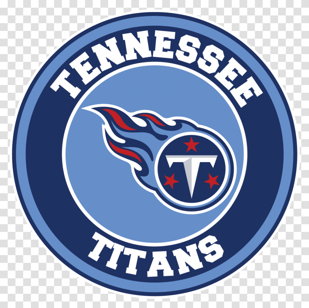 Circle Logo Vinyl Decal Sticker Tennessee Titans Logo, Symbol, Trademark, Emblem, Badge Transparent Png