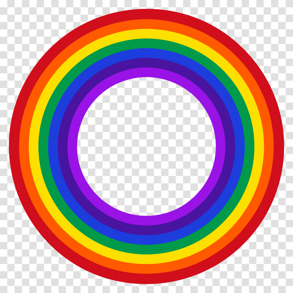 Circle Mark Ii Big Ethnic Circle Rainbow Vector, Light, Pattern Transparent Png
