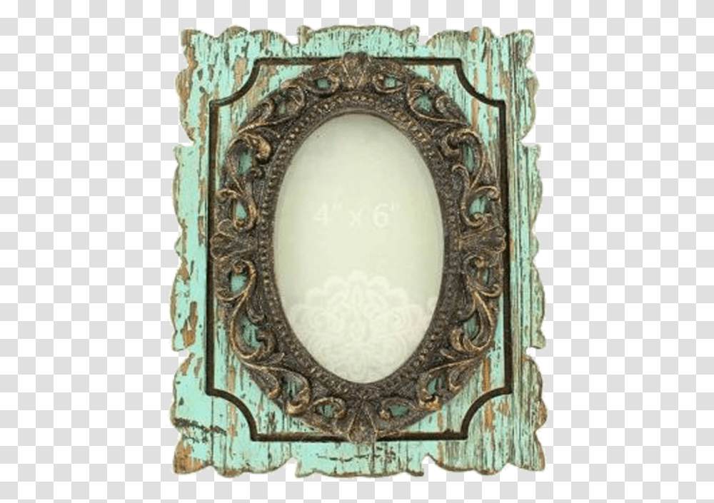 Circle, Mirror, Painting, Bronze Transparent Png