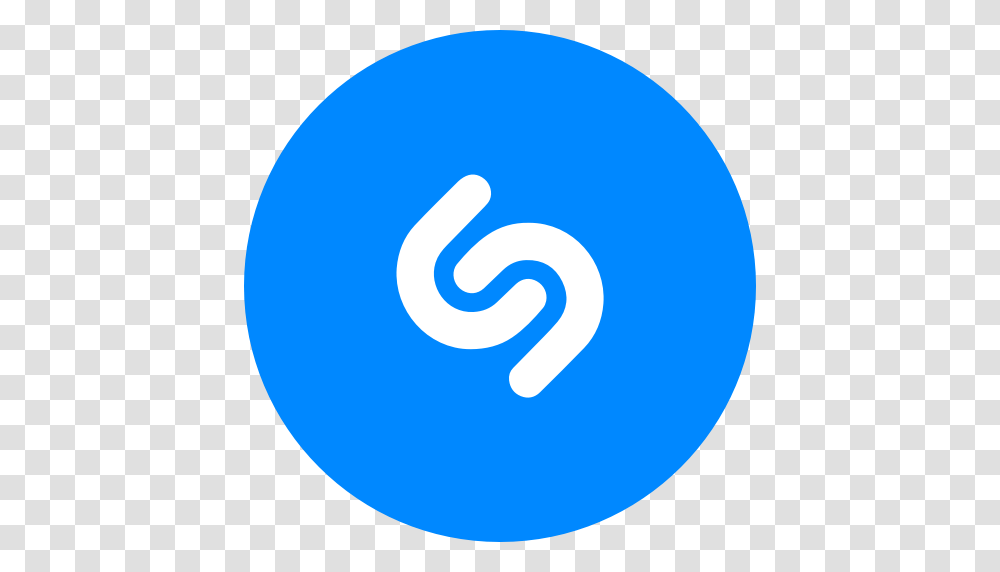 Circle Music Round Icon Shazam Icon, Label, Logo Transparent Png