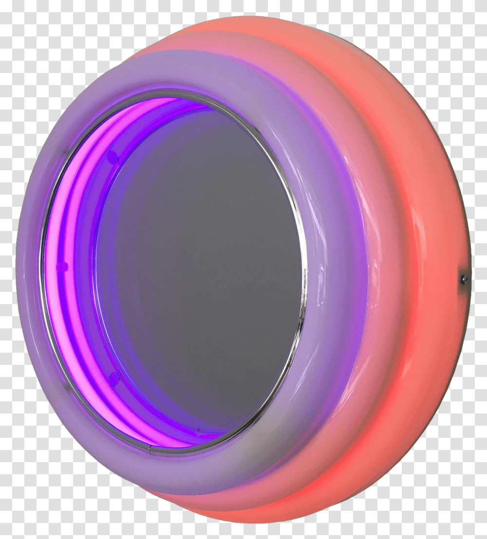 Circle Neon Light Circle, Tape, Ornament, Bowl, Sphere Transparent Png