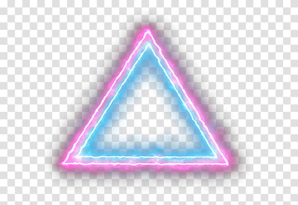 Circle Neoncircle Circleneon Triangle Neontriangle Triangle, Bonfire, Flame Transparent Png