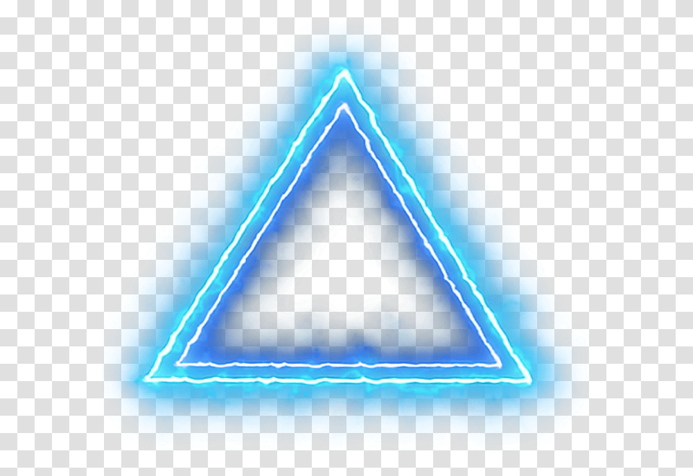 Circle Neoncircle Circleneon Triangle Neontriangle Triangle, Painting Transparent Png